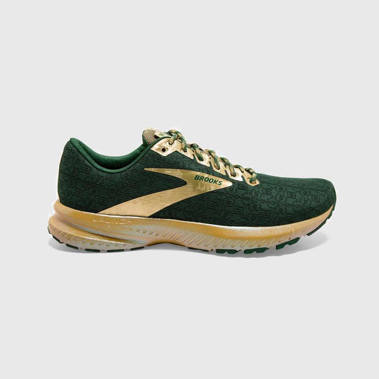 Brooks Launch 7 Womens Road Running Shoes - Green - Philippines (943017ACB)